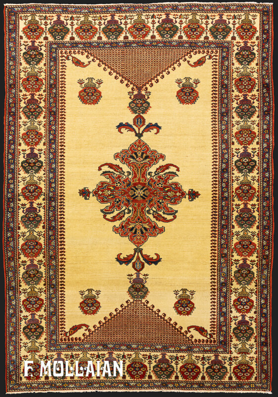 Antique Persian Farahan Rug n°:17821633